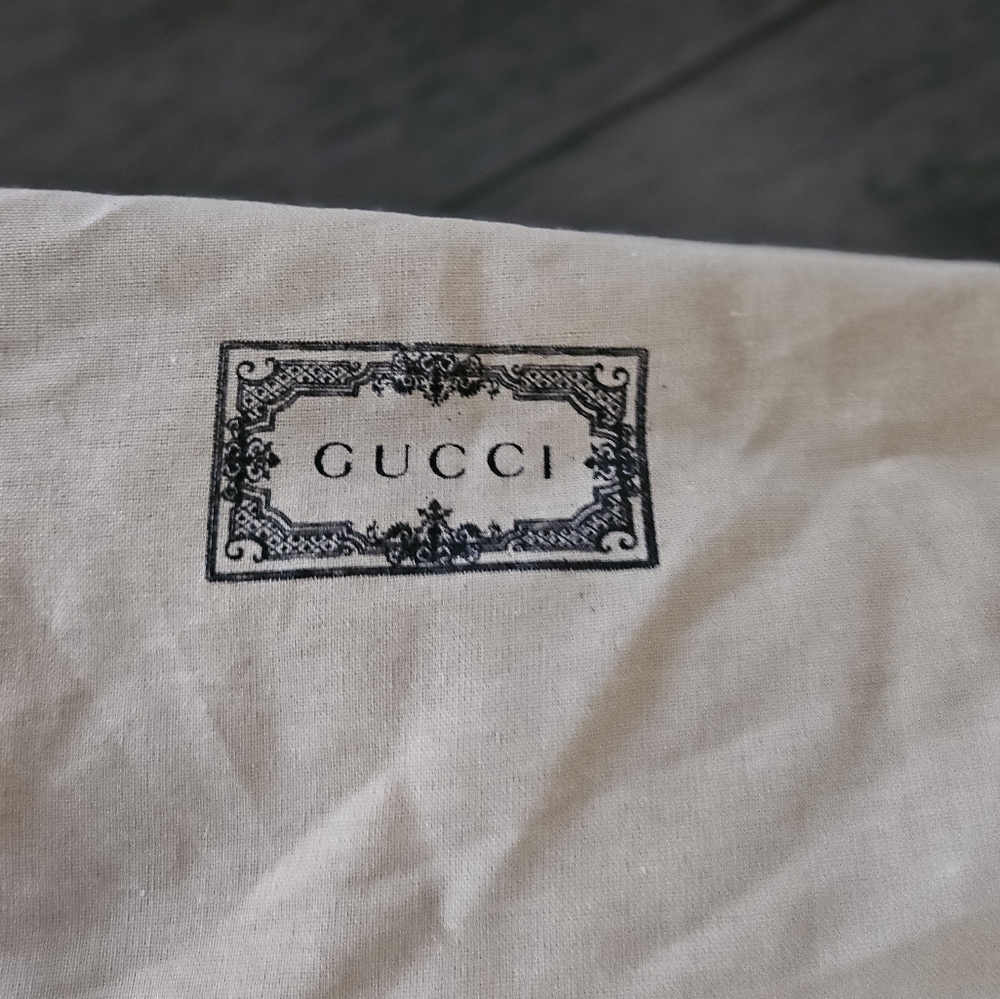 Gucci  Navey Blue Leather  Handbag